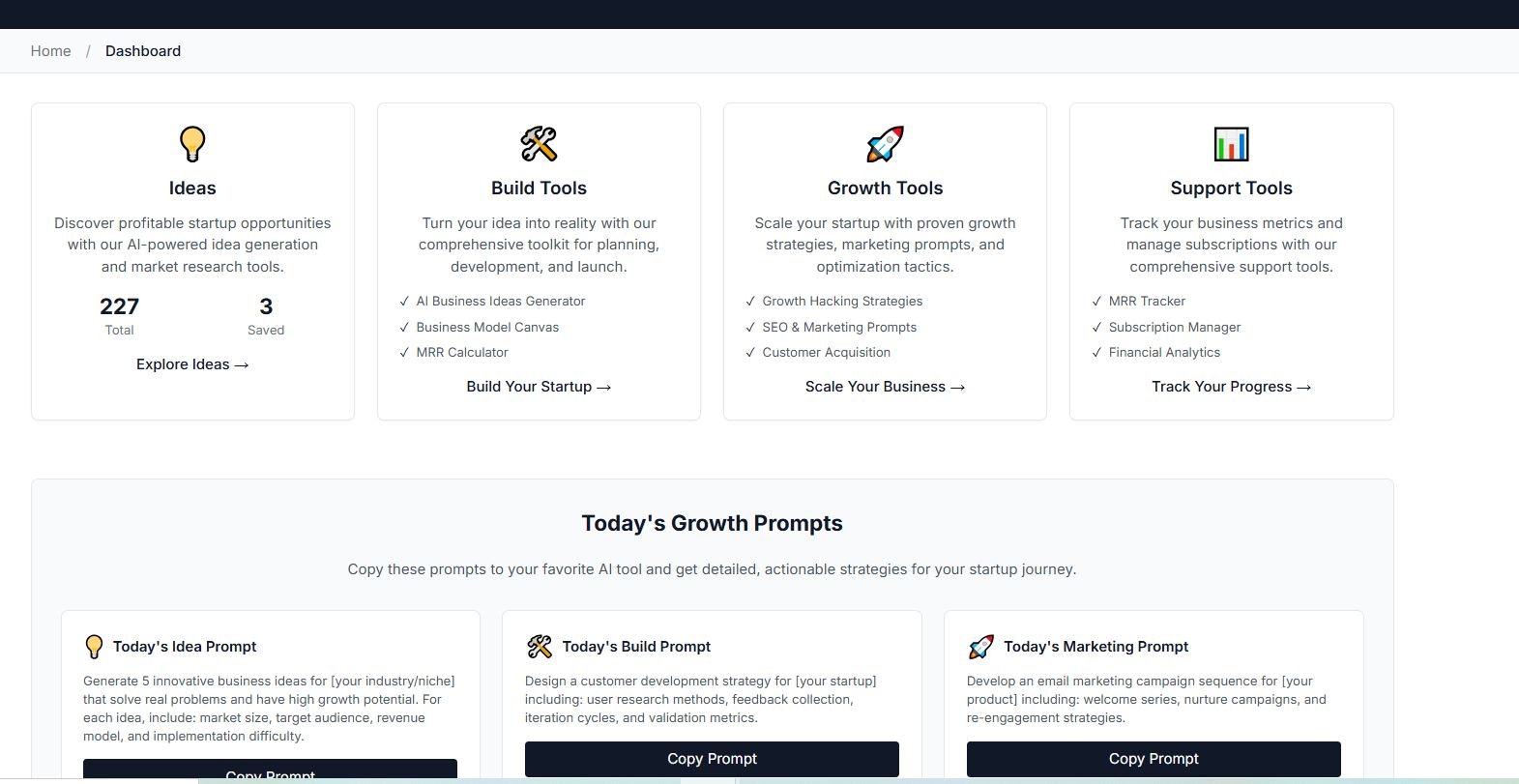 Mídia 1 de Buildtheidea - O startup de startup completo