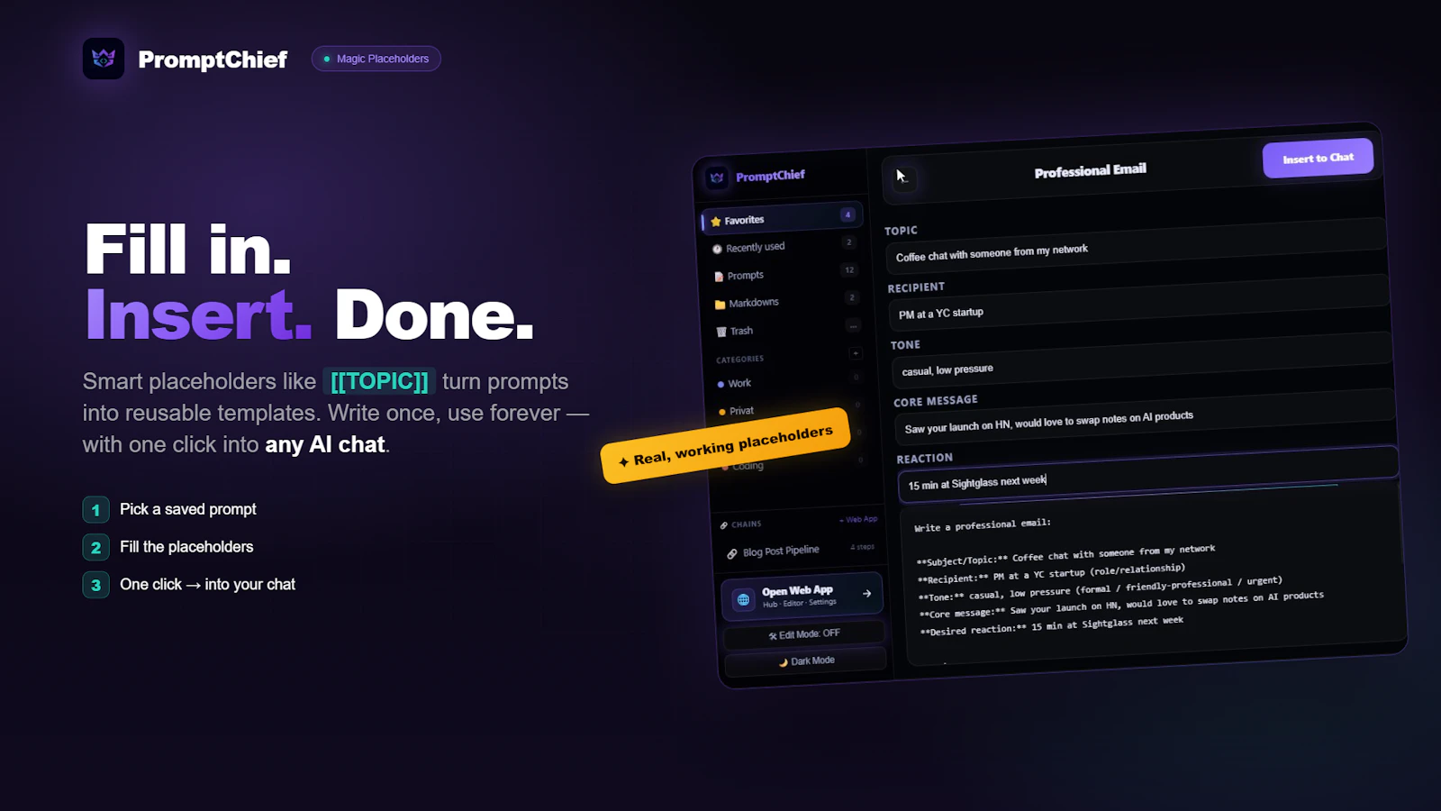 PromptChief screenshot 2