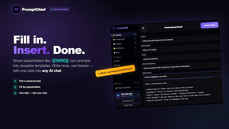 PromptChief screenshot 2