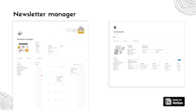 Newsletter manager gallery image