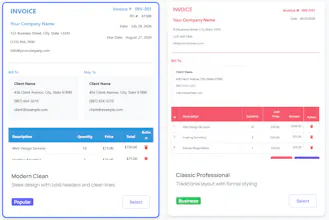 Free Invoice Generator by UtilifyZone gallery image