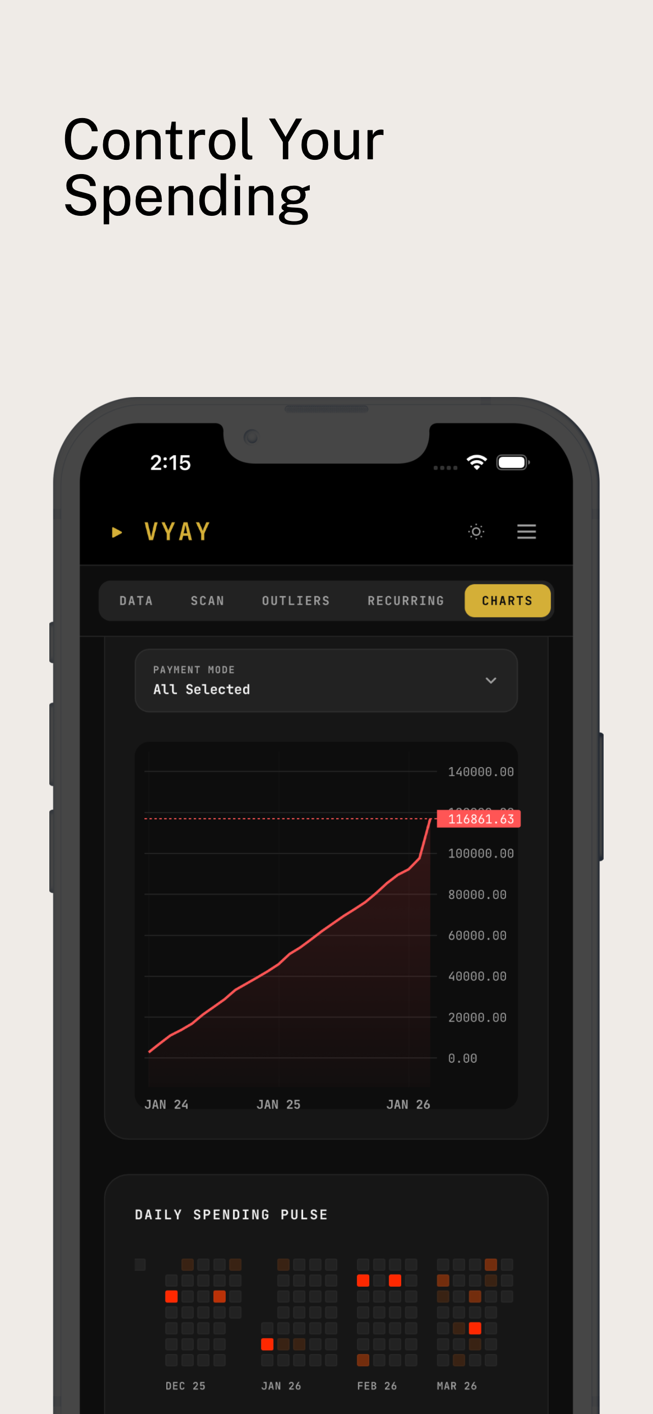 Vyay - Expense Tracker + Analytics gallery image