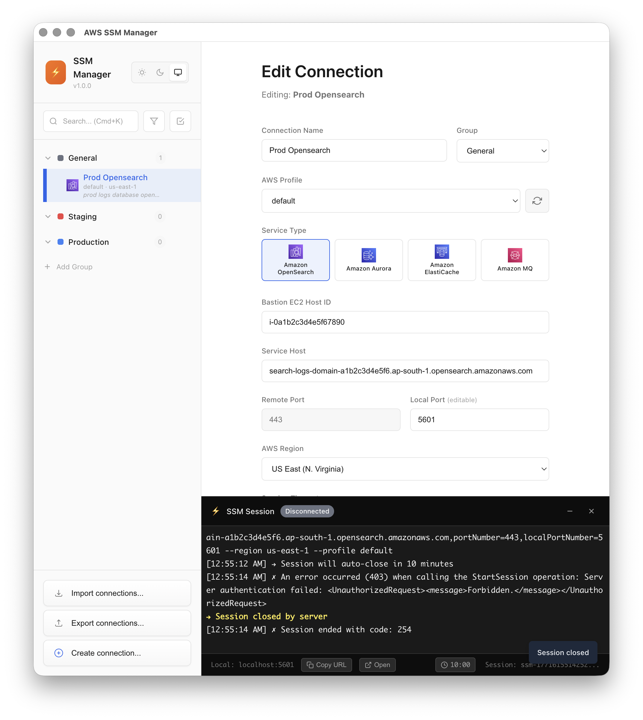 AWS SSM Manager gallery image