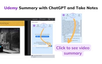 Udemy Summary with ChatGPT & Take Notes gallery image