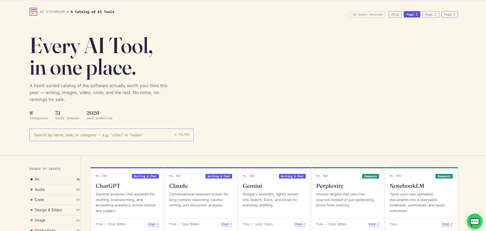 AI Stackroom screenshot 1