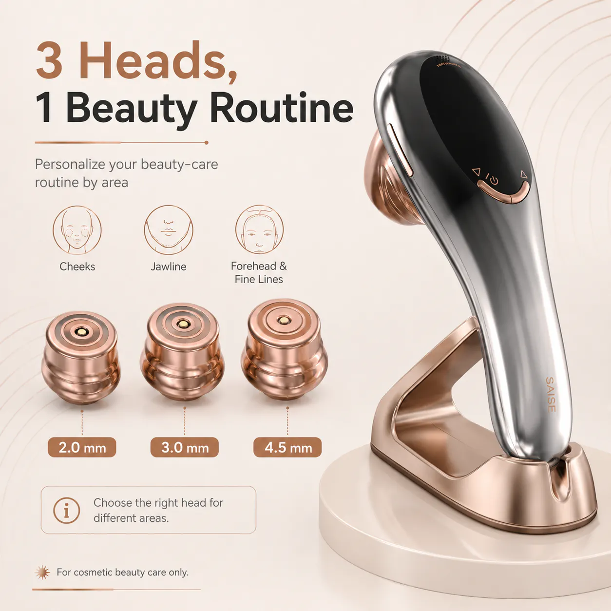 Home-Use Ultrasonic Beauty Device gallery image
