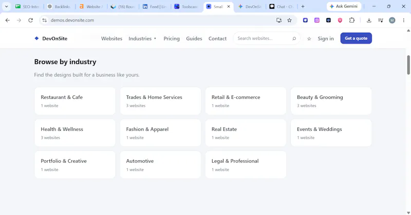 DevOnSite Demos screenshot 2