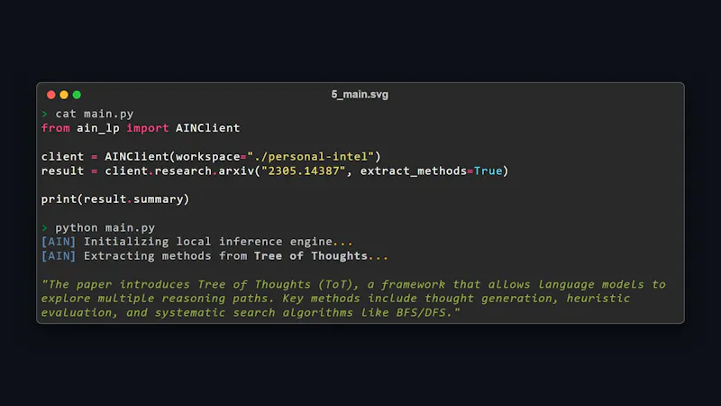 AIN Research screenshot 6