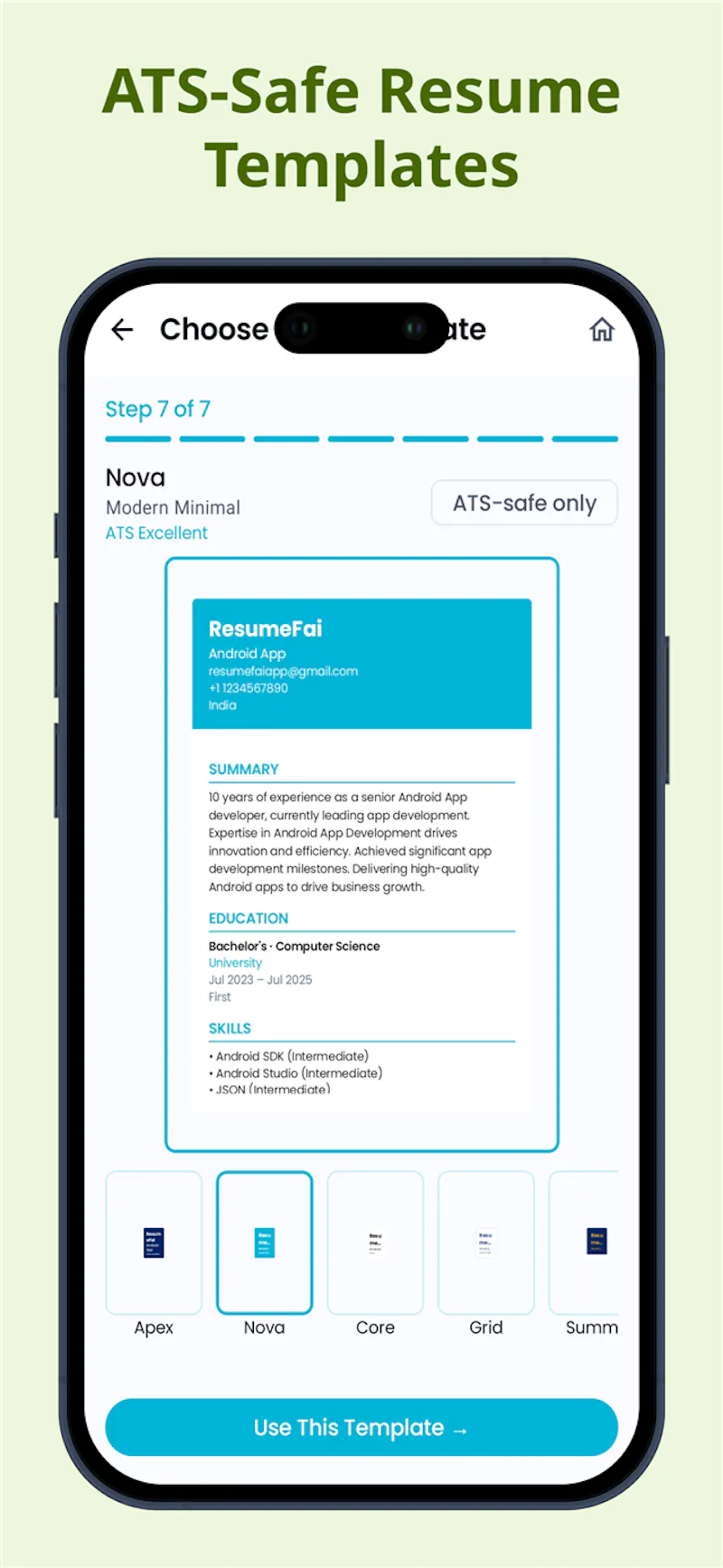 ResumeFai screenshot 3