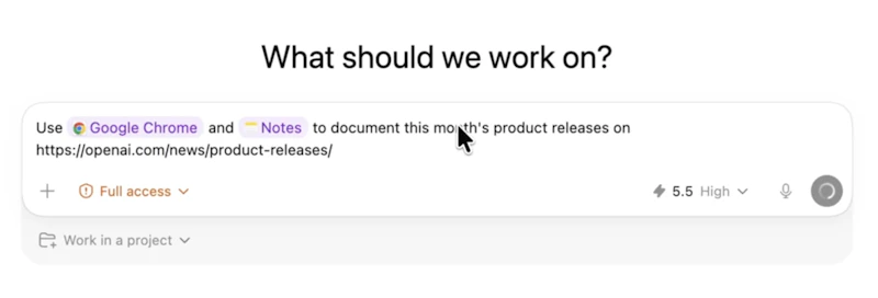 Codex 3.0 by OpenAI screenshot 7