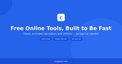 CrispTool gallery image