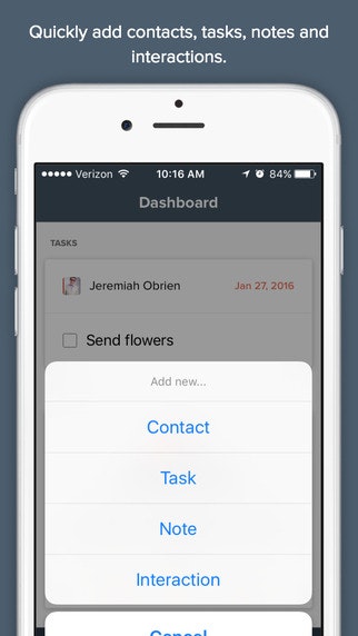 Contactually iOS V3.0 gallery image