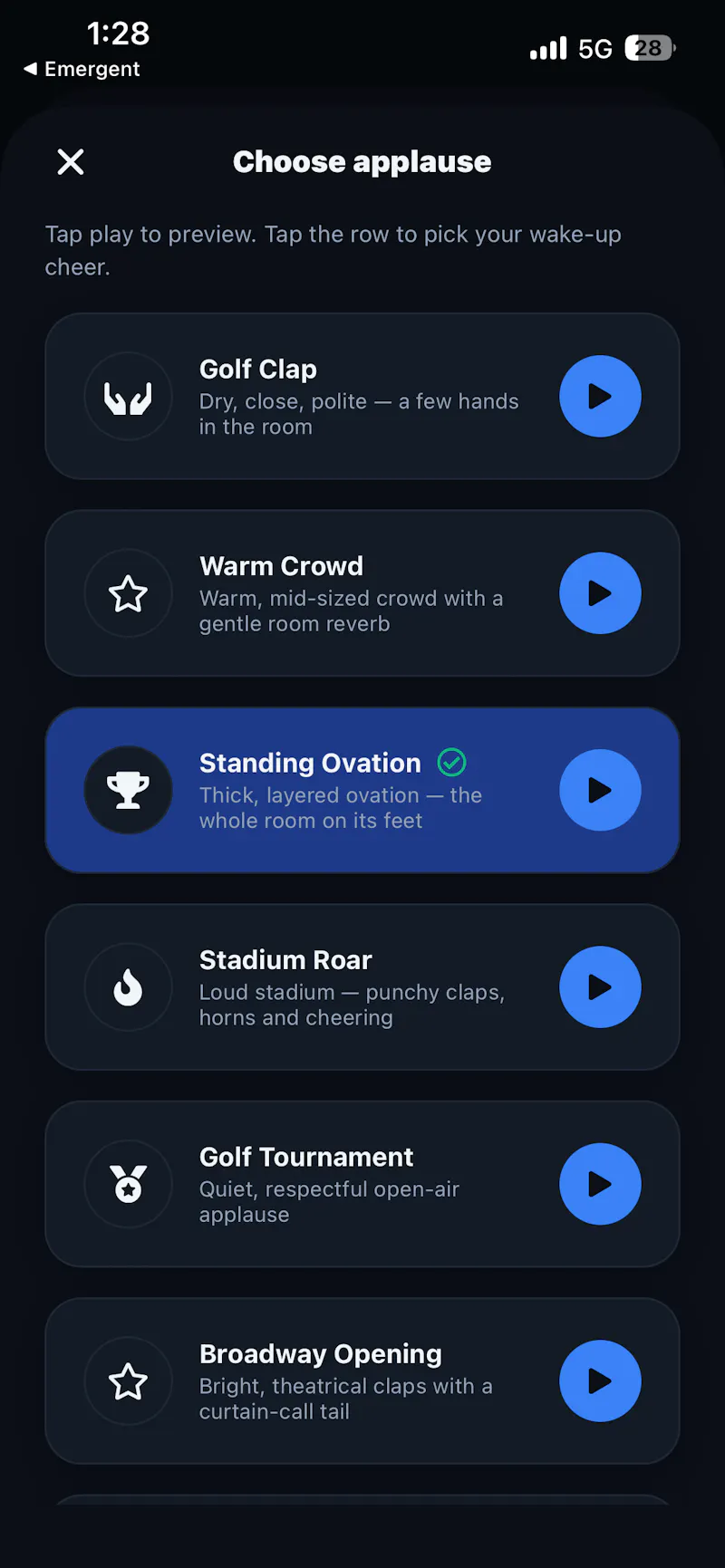 Applause Pro Alarm App  screenshot 4
