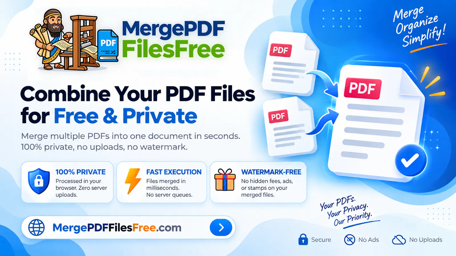 Merge PDF Files Free screenshot 2