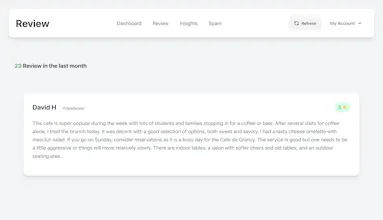 SentimReview gallery image