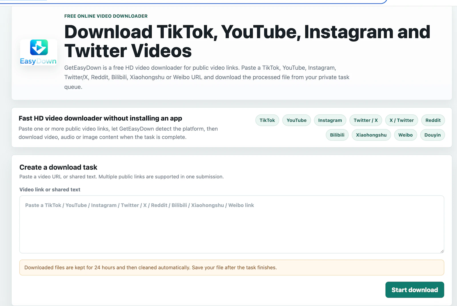 GetEasyDown screenshot 2