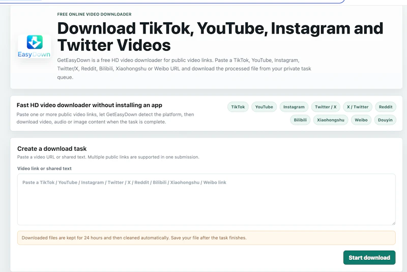 GetEasyDown screenshot 2