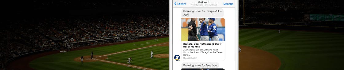 theScore for Facebook Messenger media 1