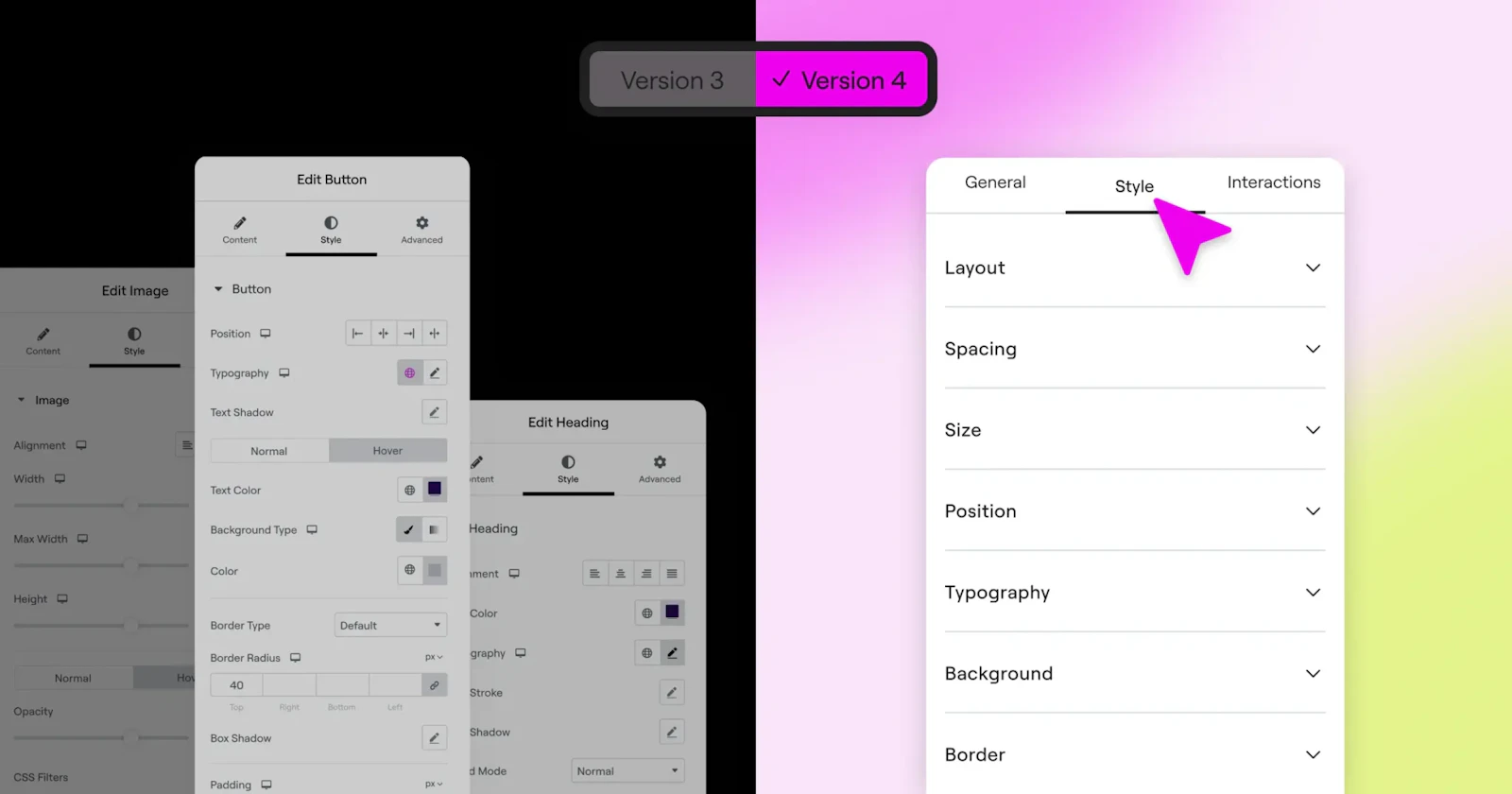 Elementor 4.0 screenshot 4