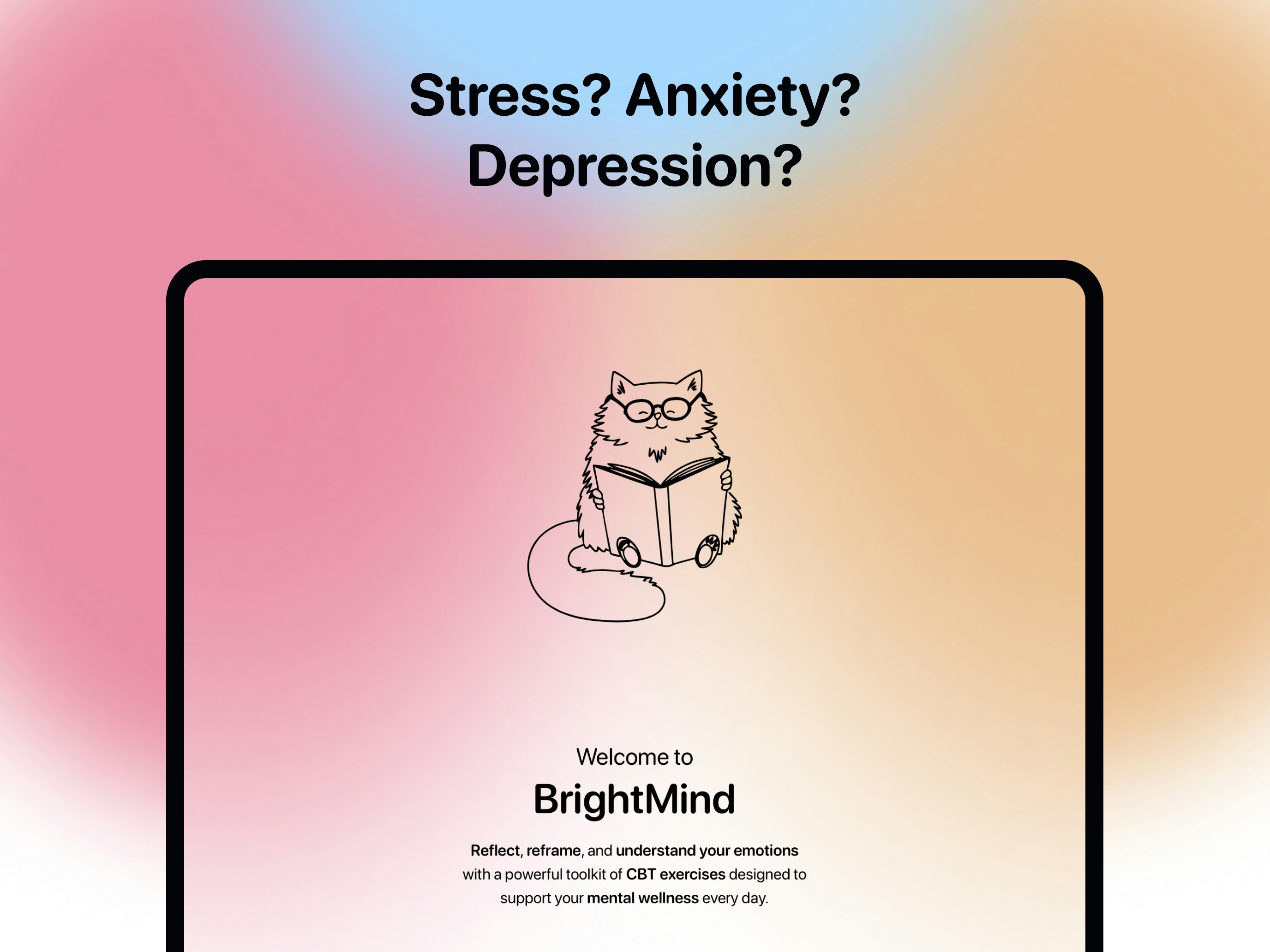 Brightmind - CBT Coach & Journal media 2