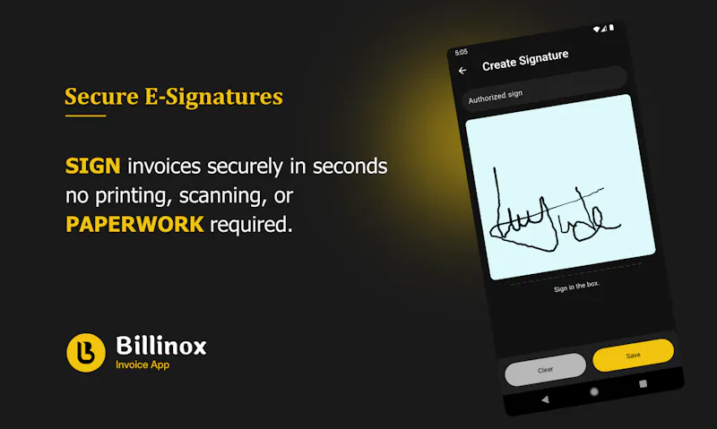 Billinox - Invoice App screenshot 4