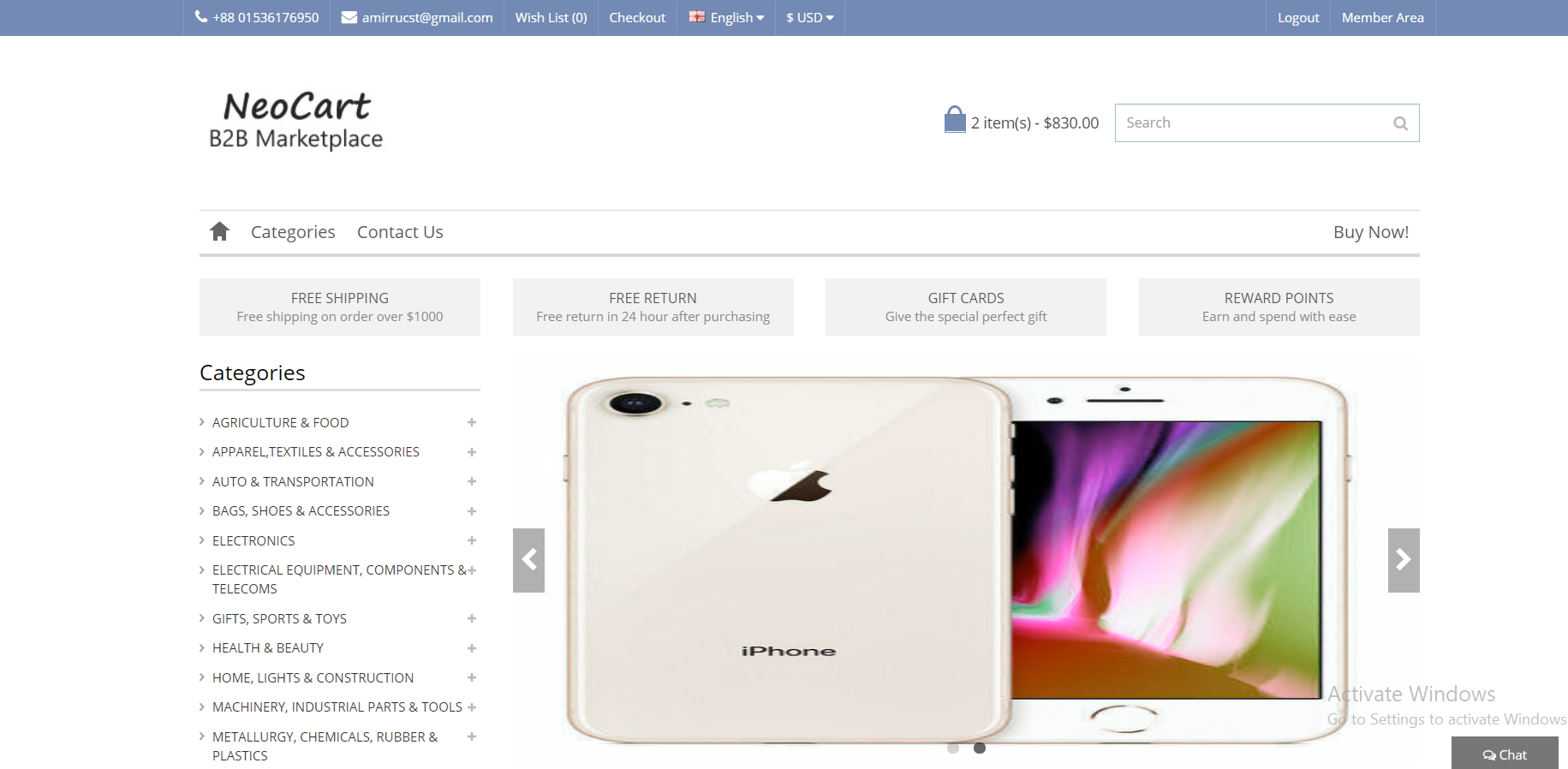 NeoCart - B2B MarketPlace eCommerce gallery image