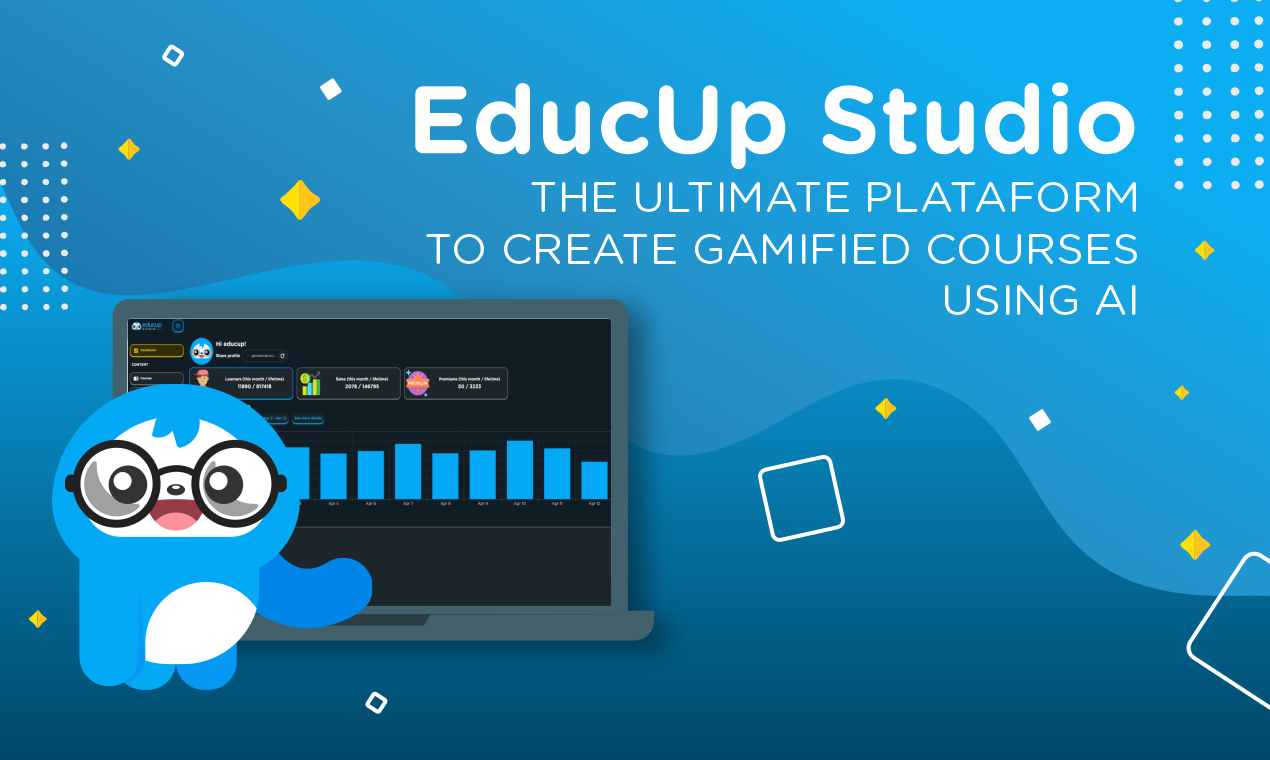 Estudio de educación - Crear cursos gamificados e interactivos que usen IA en minutos media 2
