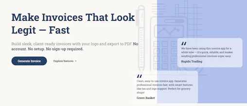 Invoice Generator gallery image