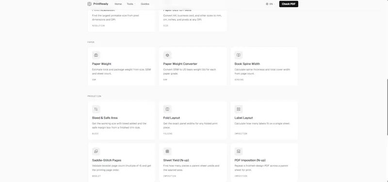 PrintReady screenshot 2