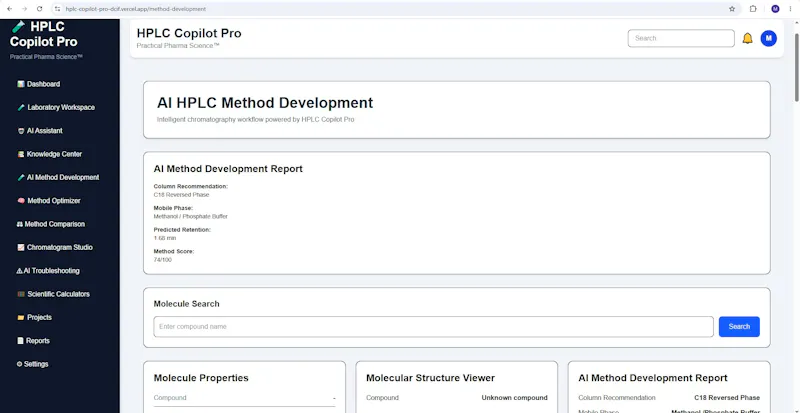 HPLC Assist Pro screenshot 5