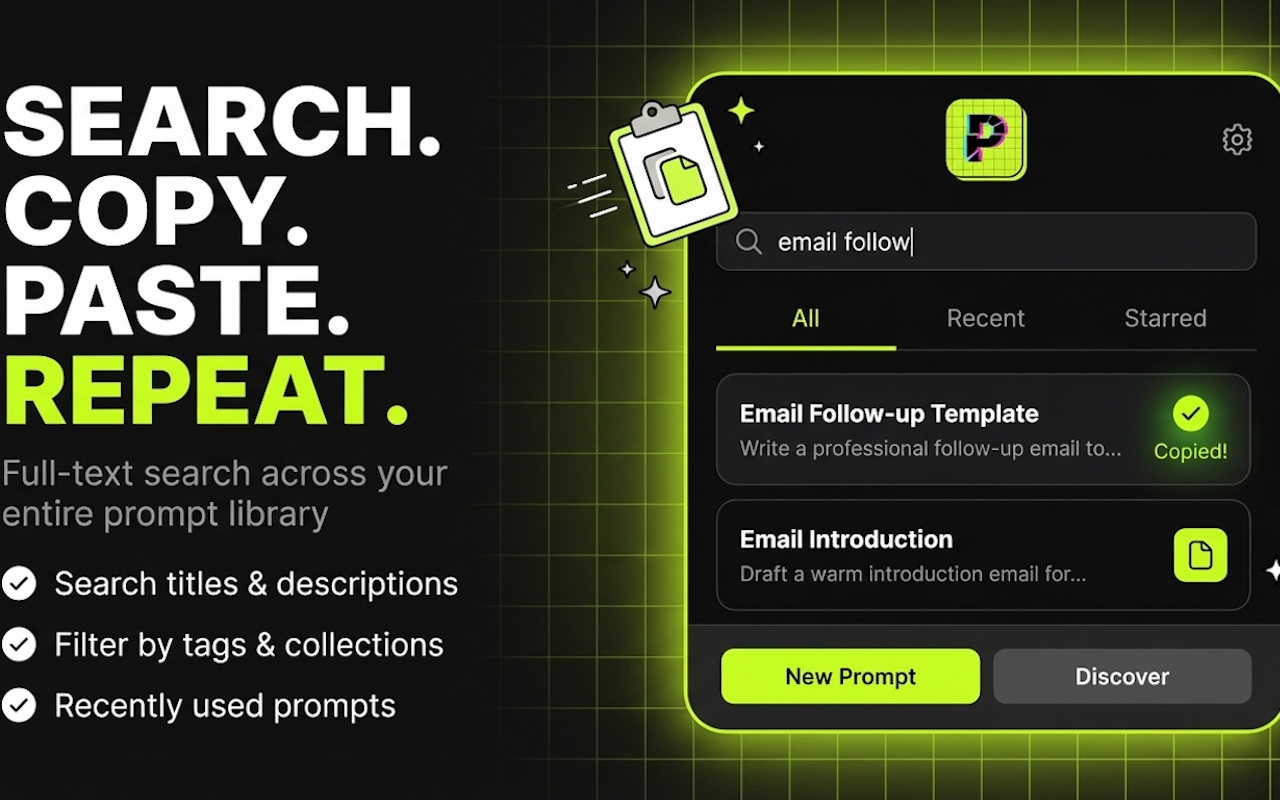 Promptsy - Screenshot 5 showing product features and functionality