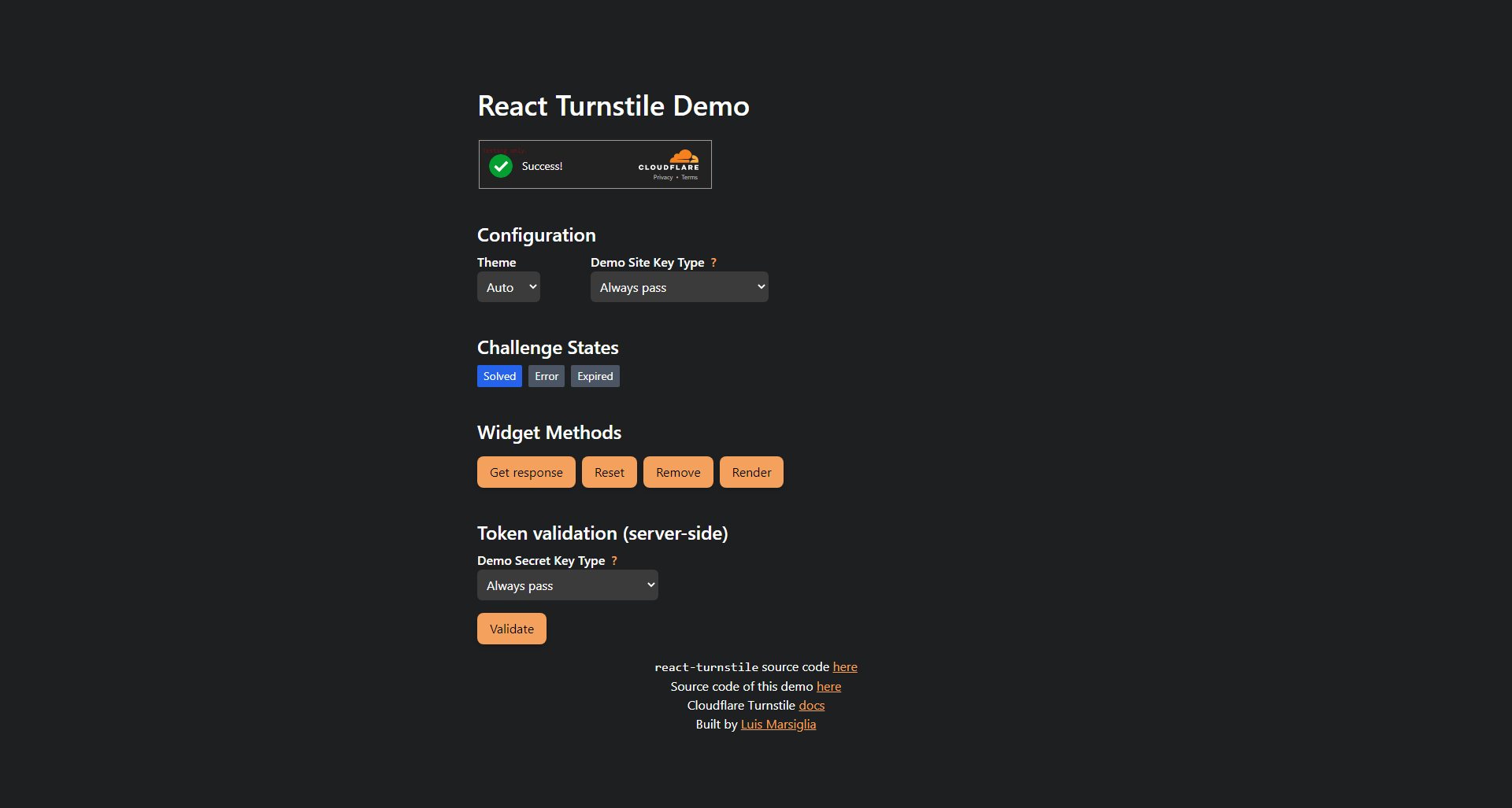 React Turnstile gallery image