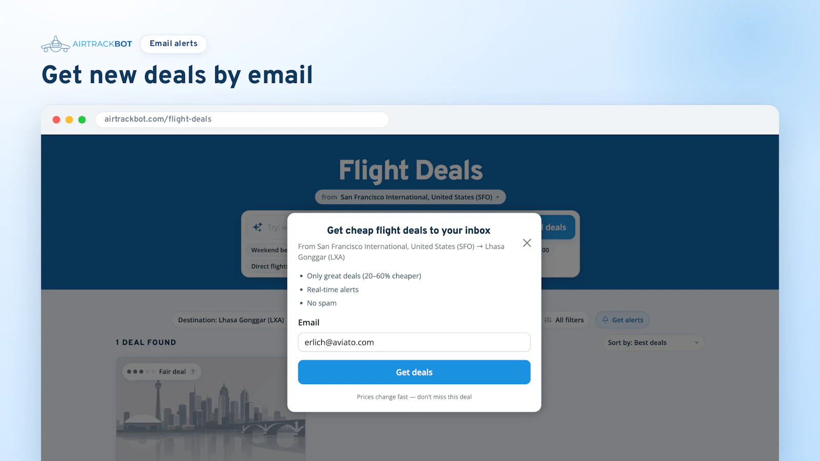 AirTrackBot • Flight Deals screenshot 5
