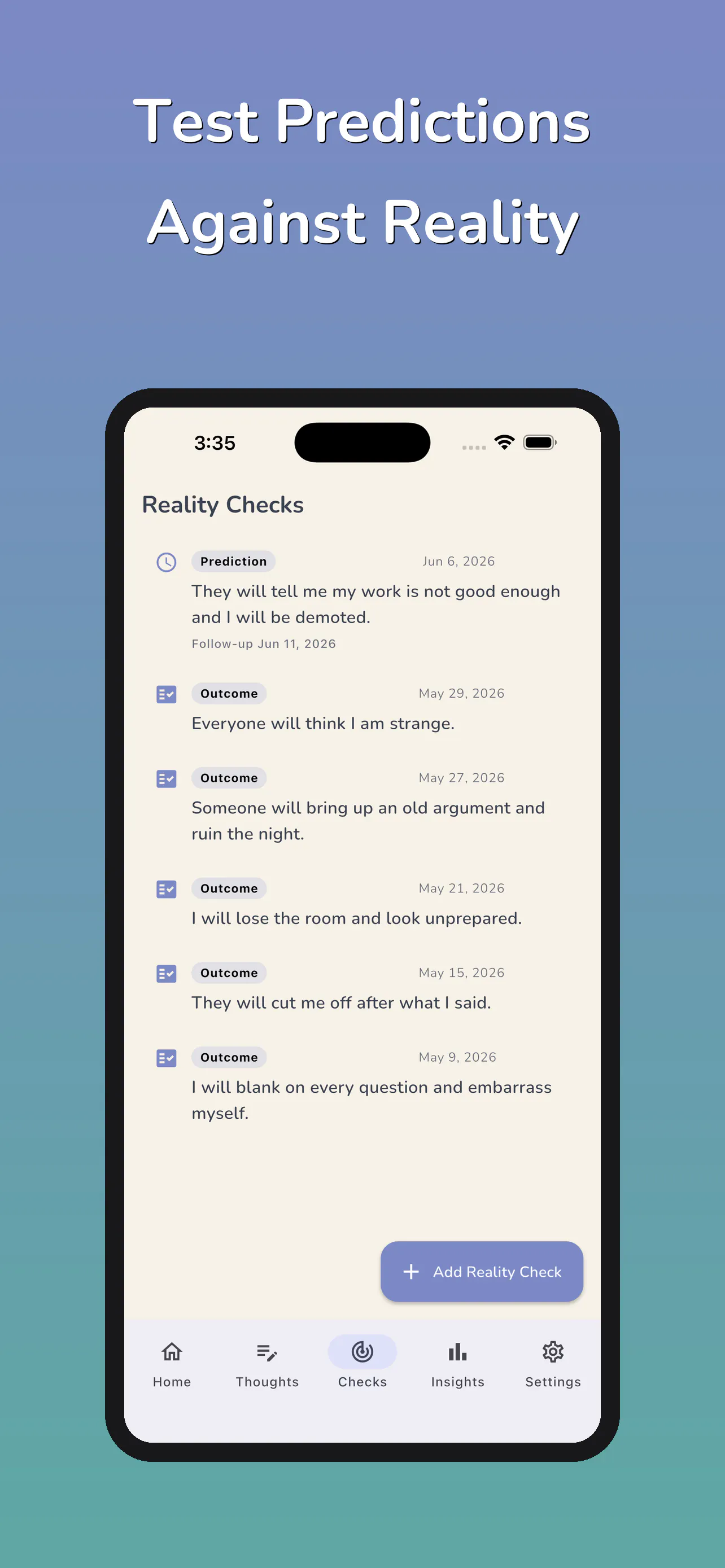 Thought Tracker CBT gallery image