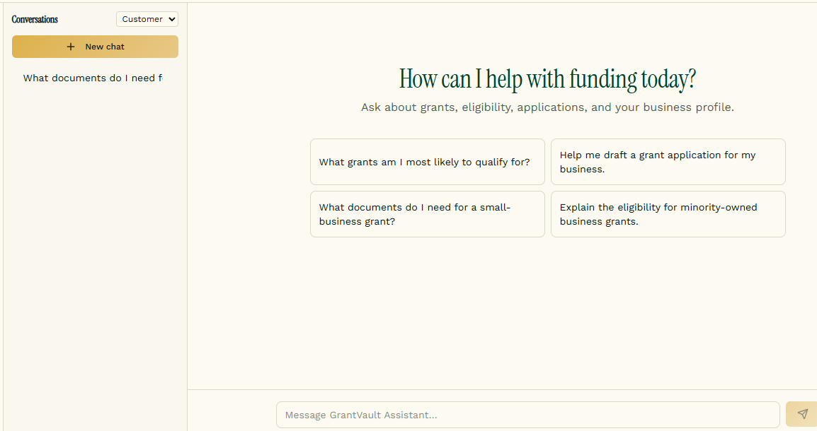 GrantVault  Where funding finds founders gallery image