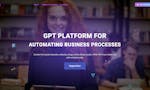 GPT service for business automation image