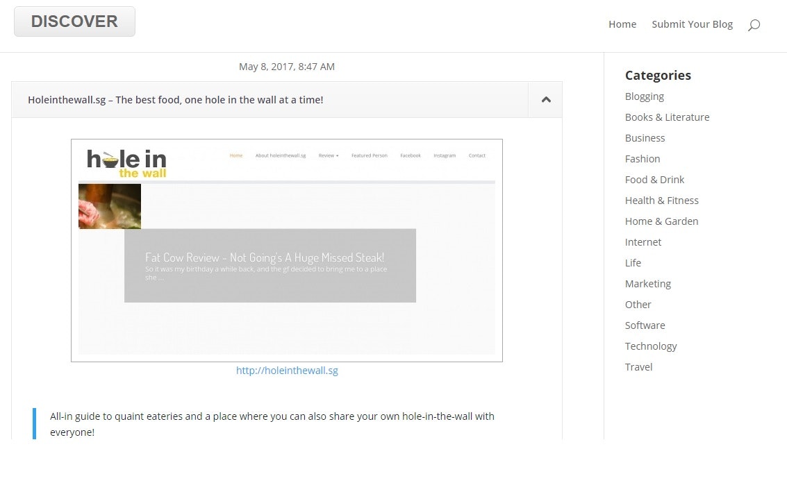 DiscoveringBlogs gallery image