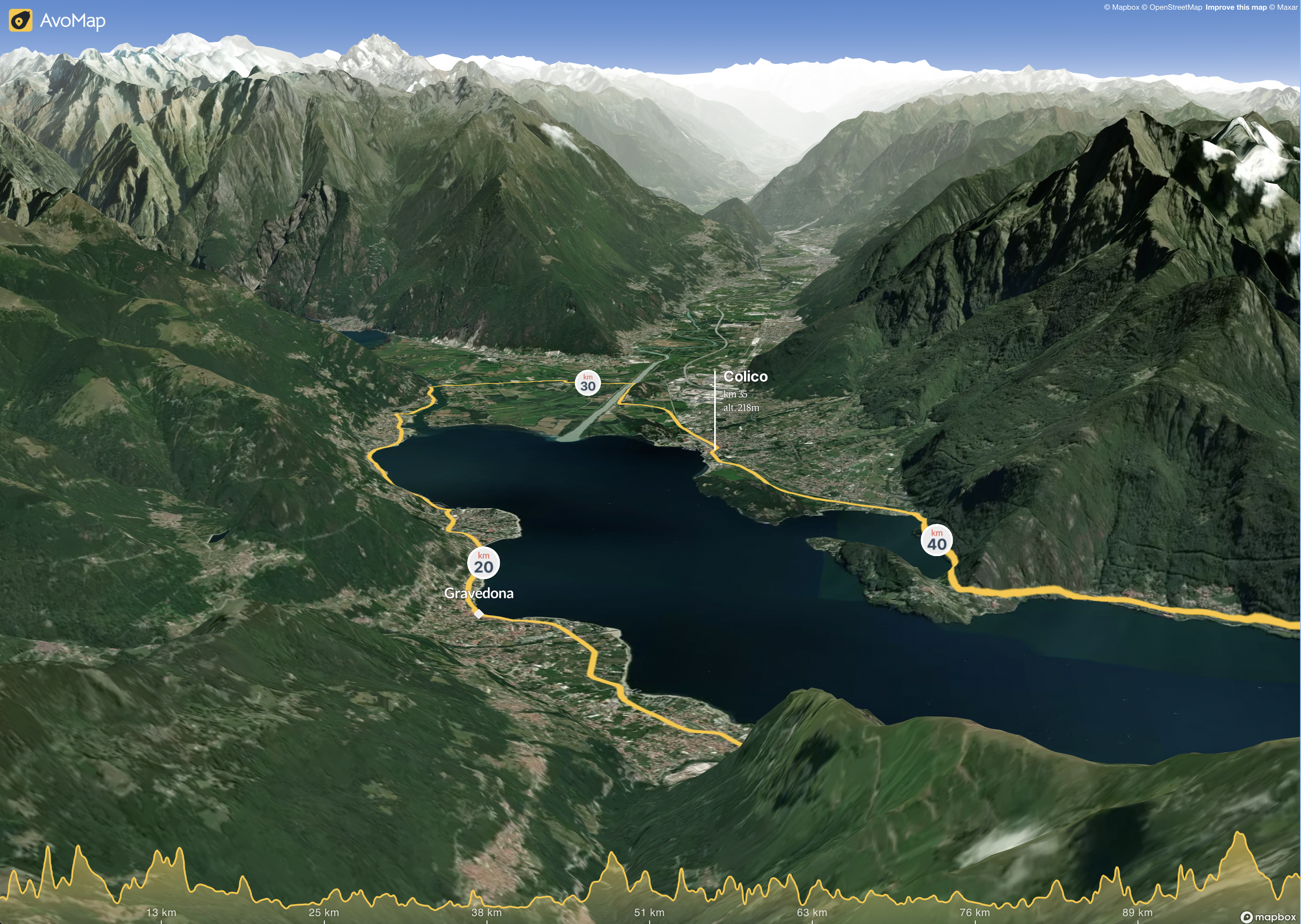 Avomap - แผนที่ 3D เคลื่อนไหวสำหรับกิจกรรมของคุณ media 1