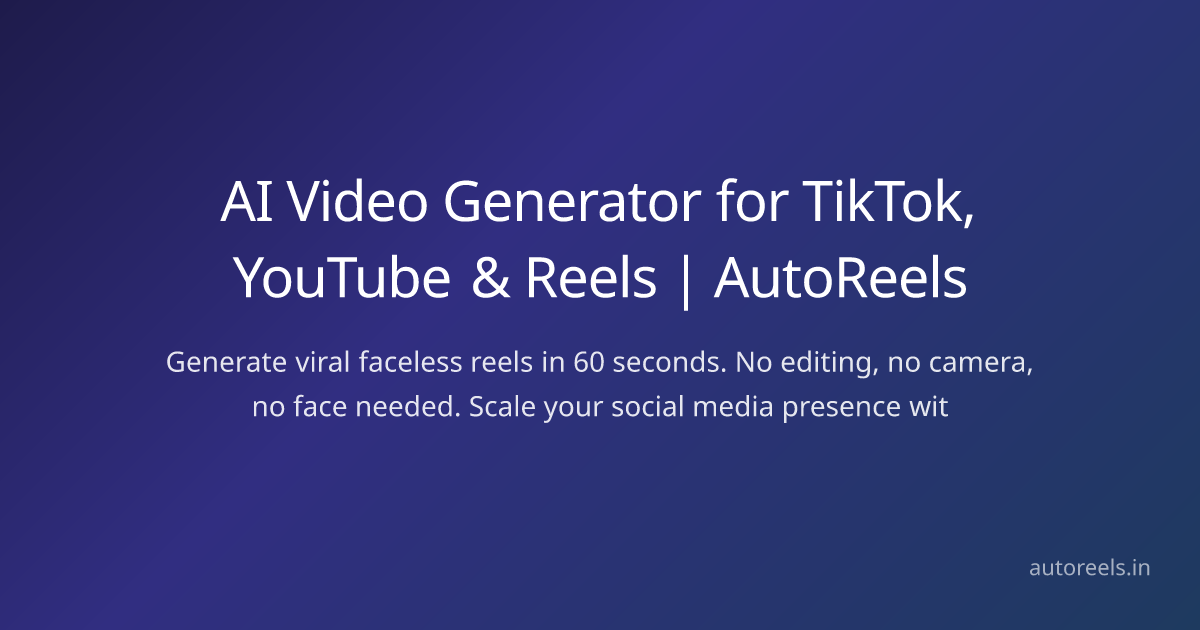 AutoReels gallery image