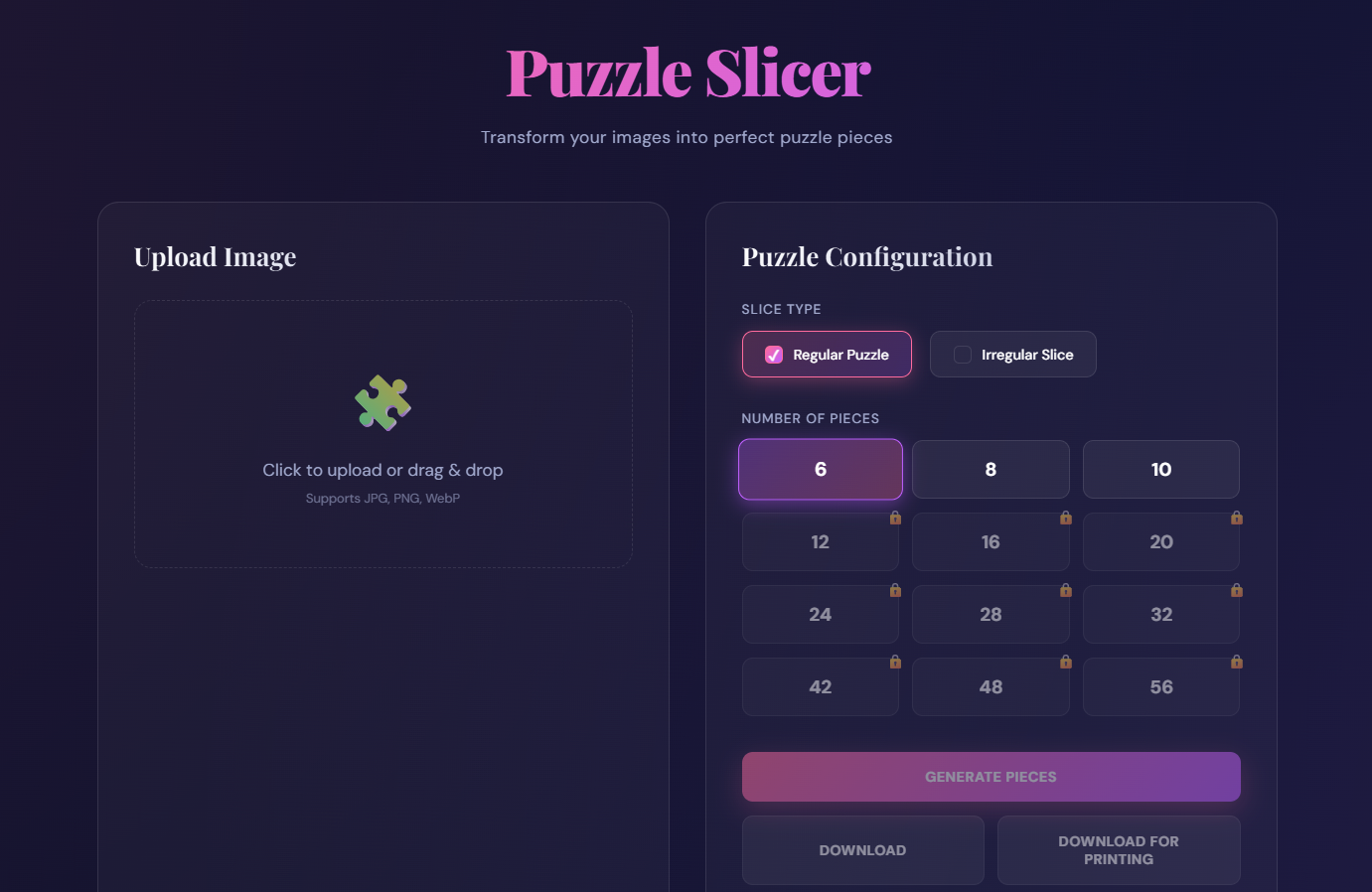 Puzzle Slicer