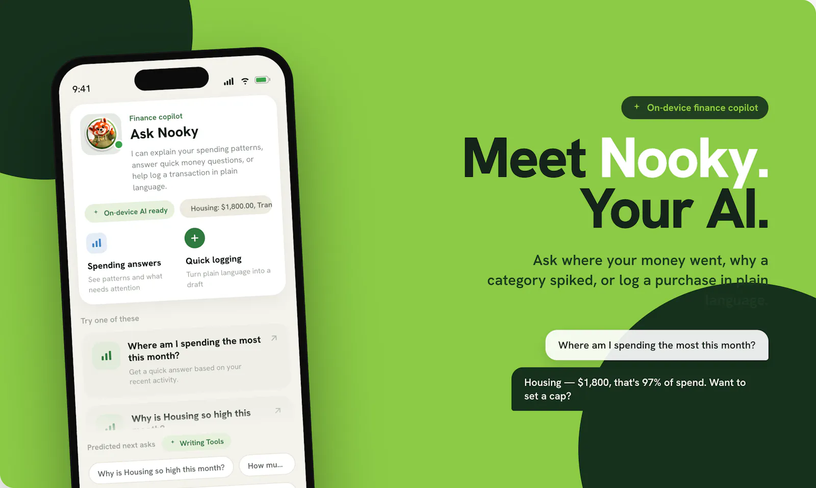NookMoney — Calm your finances screenshot 3