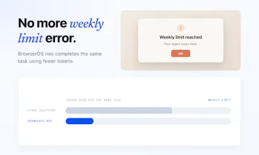 BrowserOS neo gallery image