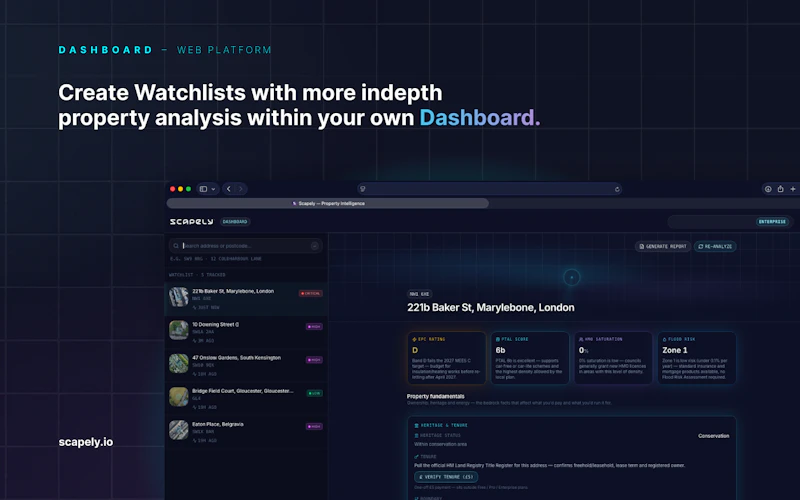 Scapely — Property Intelligence screenshot 5
