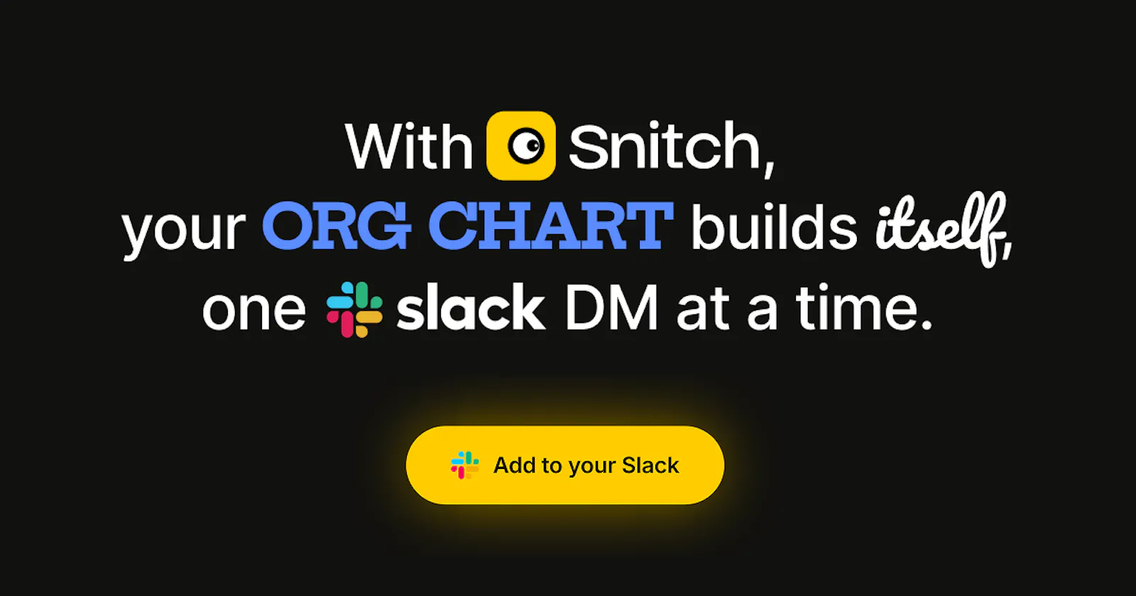 Snitch screenshot 1
