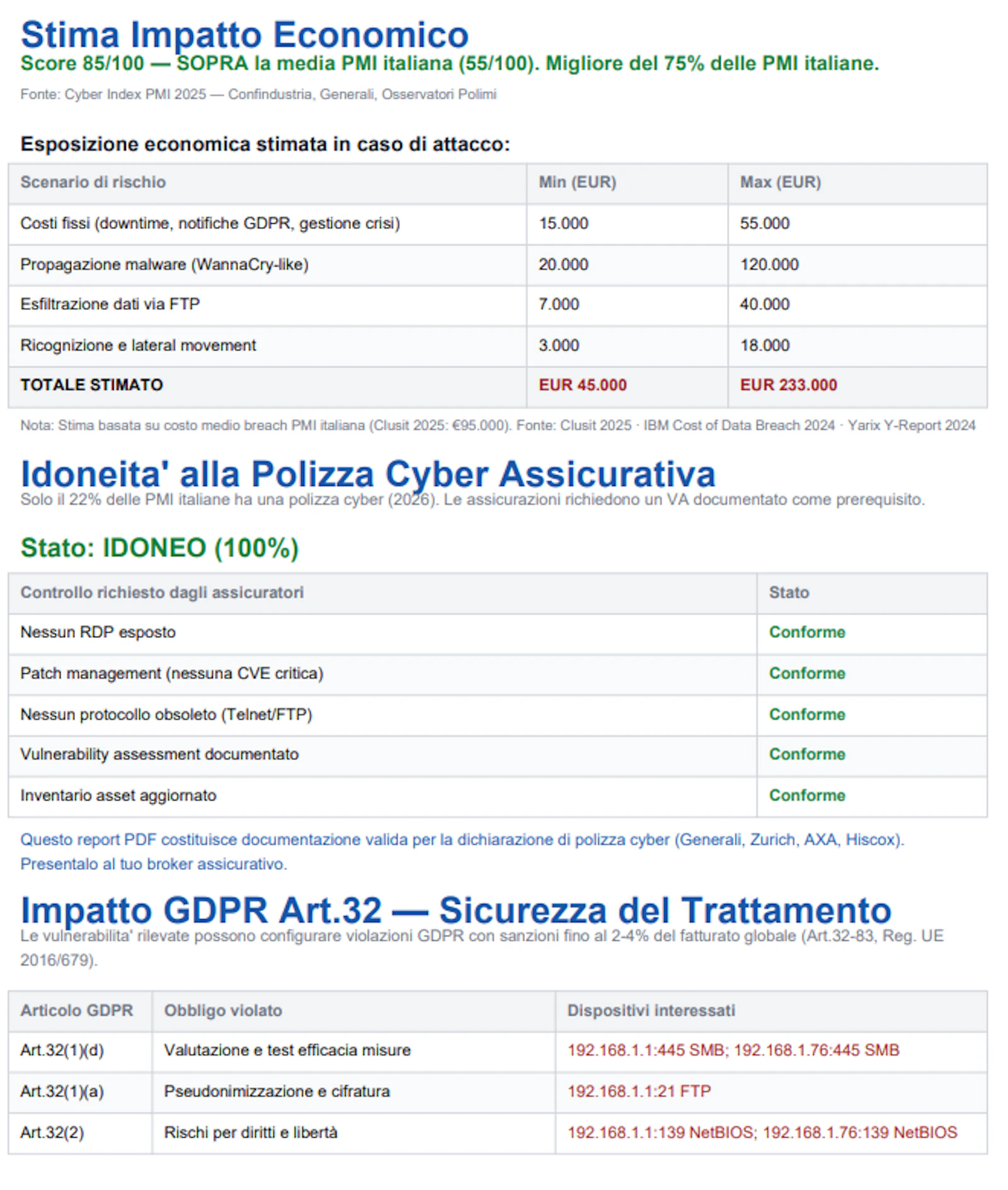 NetScan Pro — Rete Sicura screenshot 3