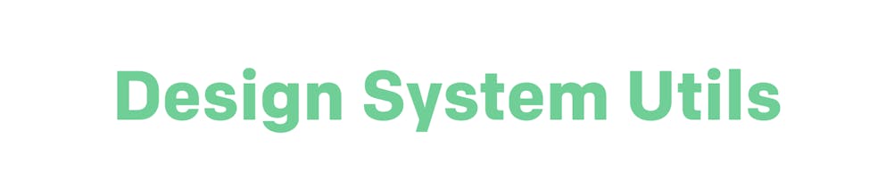 Design System Utils gallery image
