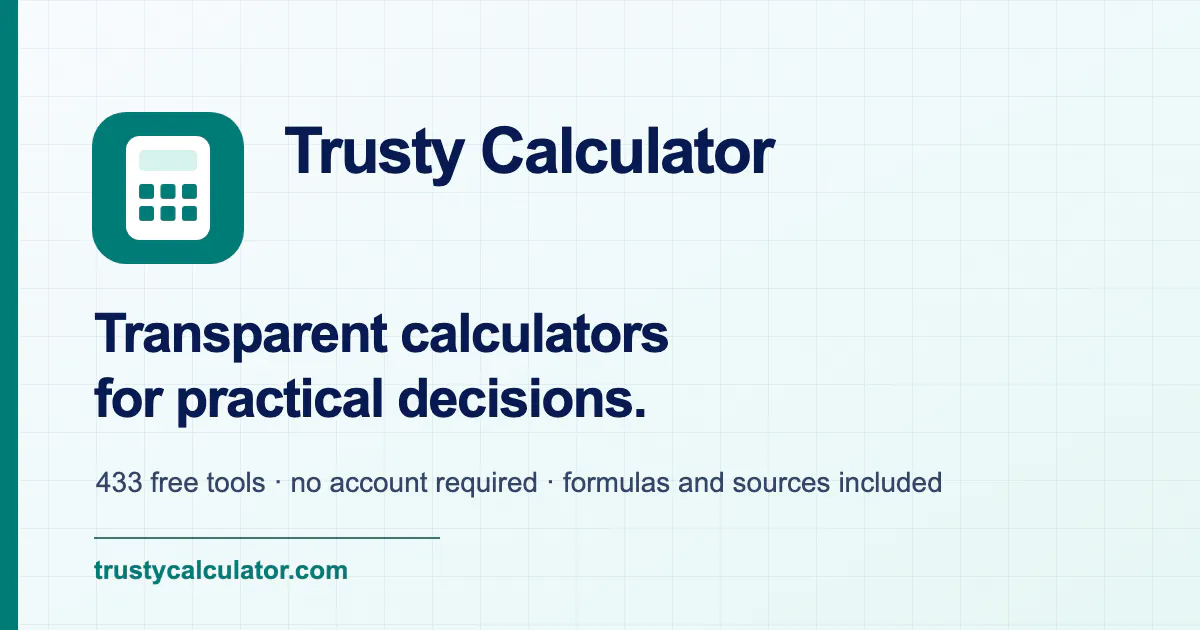 Trusty Calculator gallery image