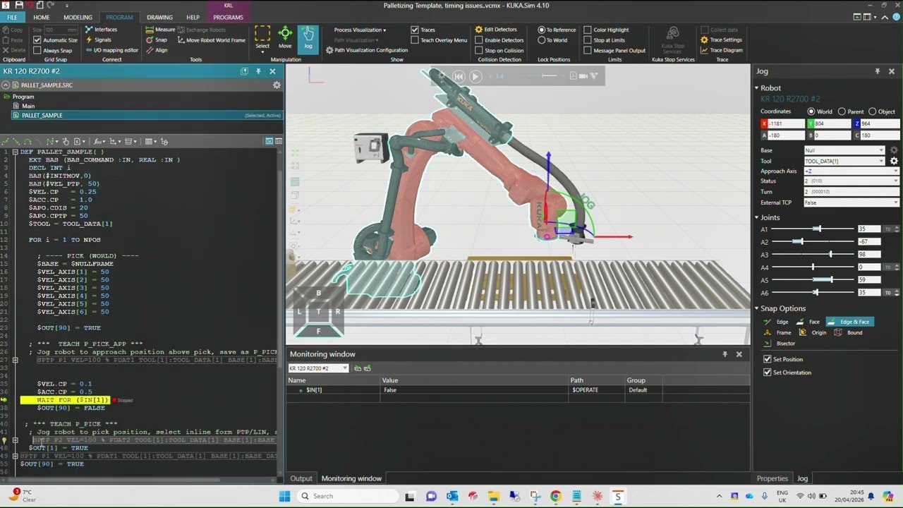 Robot Palletizing Software gallery image