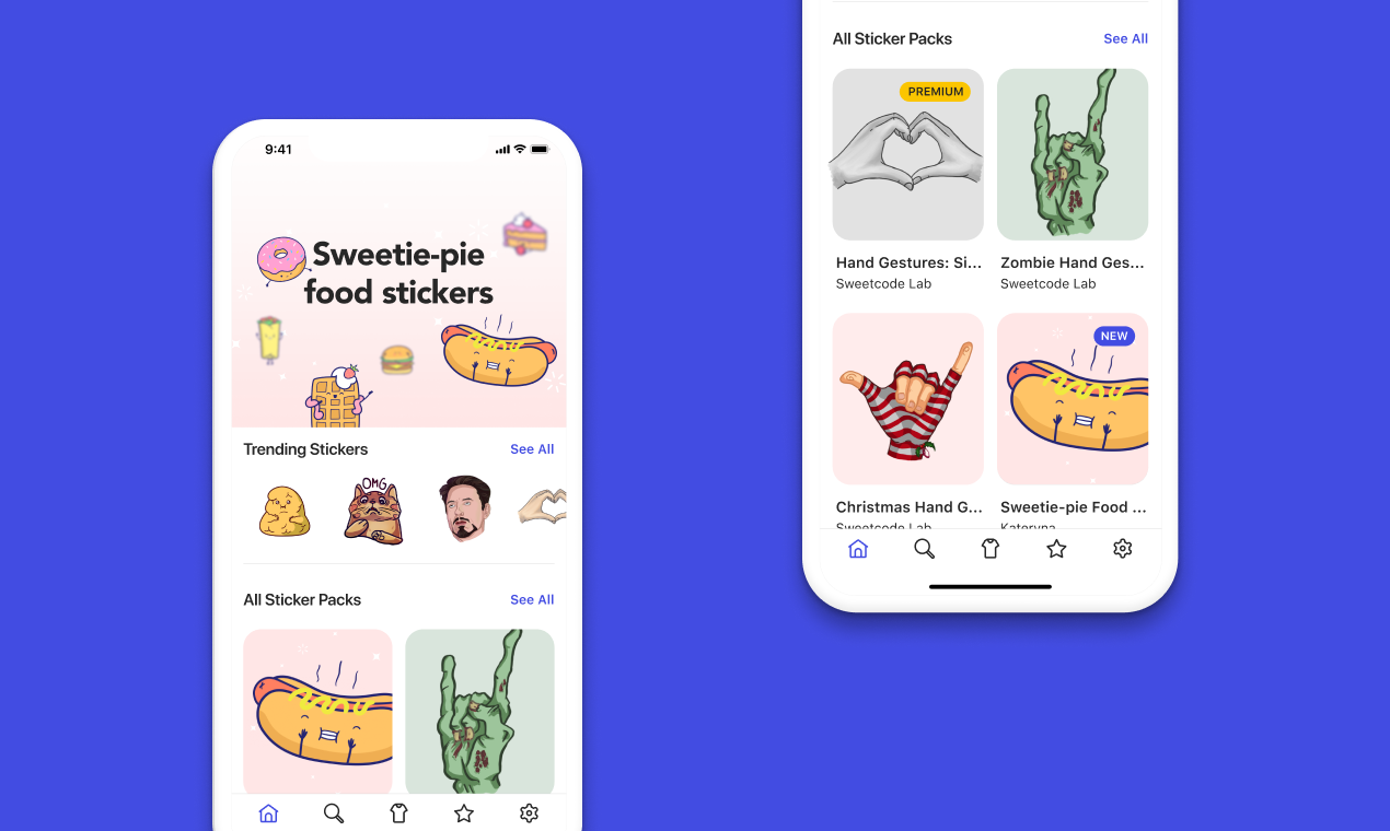 Stickerpacks Design gallery image