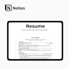 Ivy League Level Resume Template & Guide gallery image